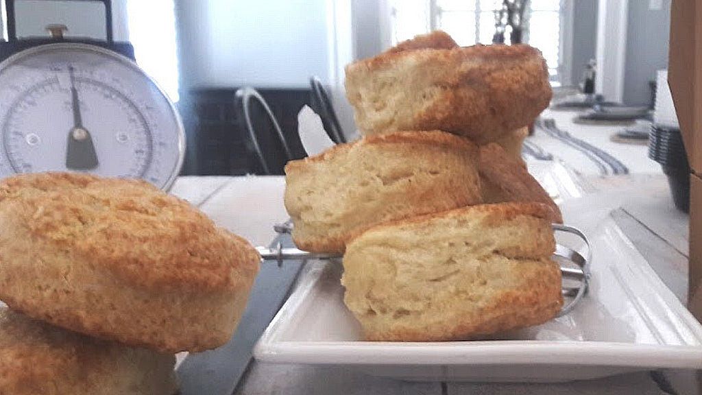 Southern buttermilk biscuits