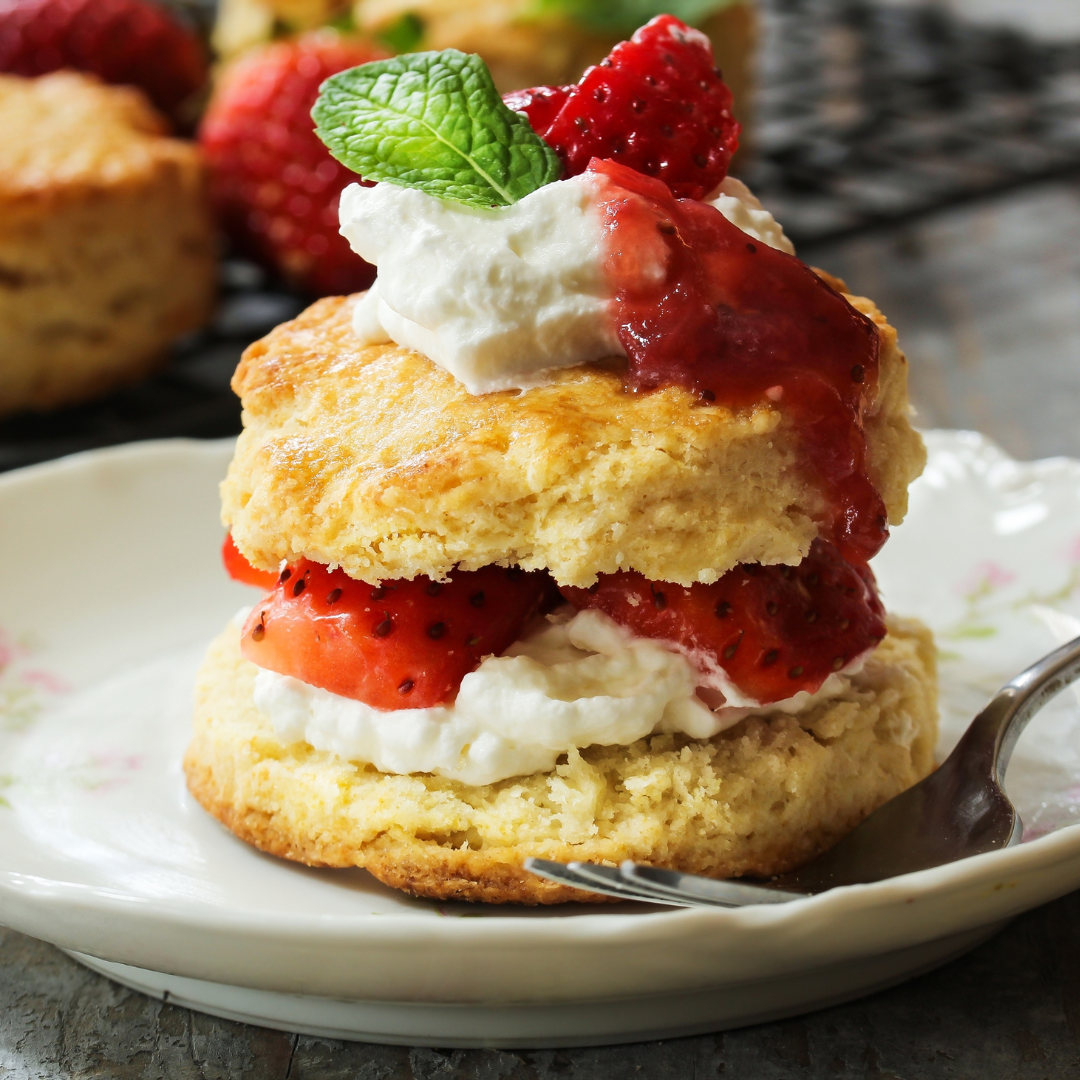 Easy strawberry shortcakes