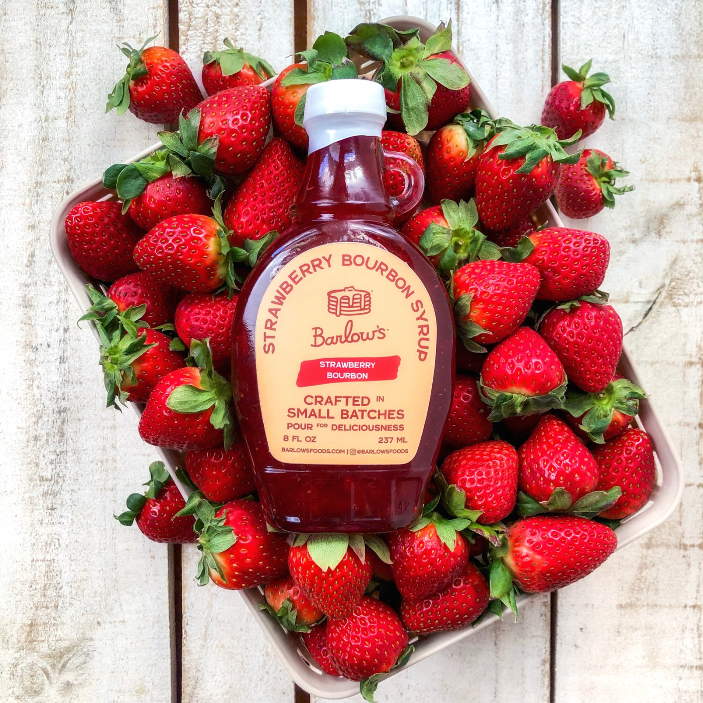 
                  
                    Strawberry Bourbon Syrup
                  
                