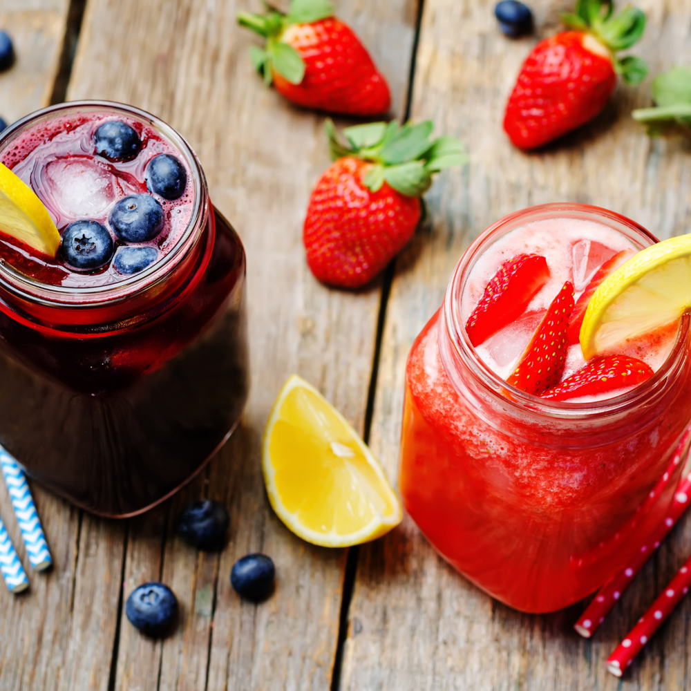 Make strawberry lemonade with this easy recipe!